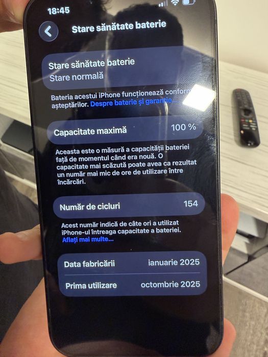 Iphone 16E Black 128 gb