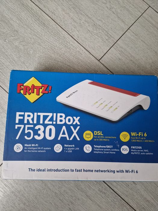 Router wireless Fritz!box 7530 AX NOU
