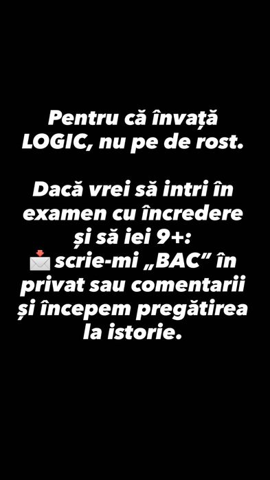 Meditatii Istorie Bacalaureat