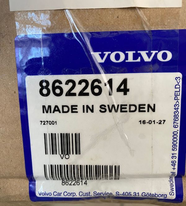Suport Ski 600mm 6 PERECHI Original NOU Volvo XC40 XC90 8622614