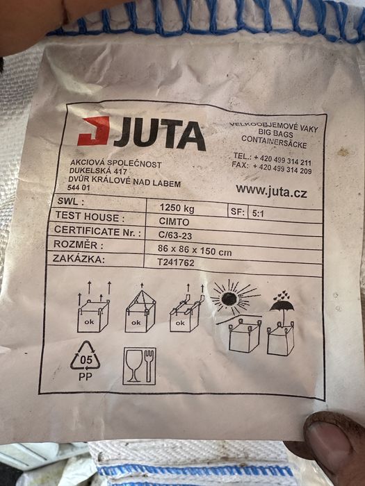Saci big bag 1000-1250kg