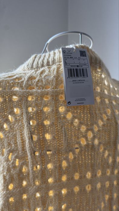 Pulover nou Mango marimea L tricotat