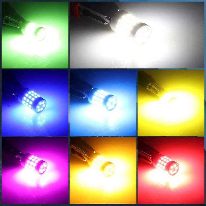 Set de 2 becuri led W5W 360 grade Xentech Light 42 SMD canbus