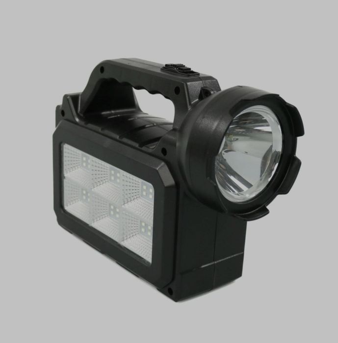 Sistem de iluminat solar GDPLUS, 3 becuri, lanterna, 24W, USB, GDP30