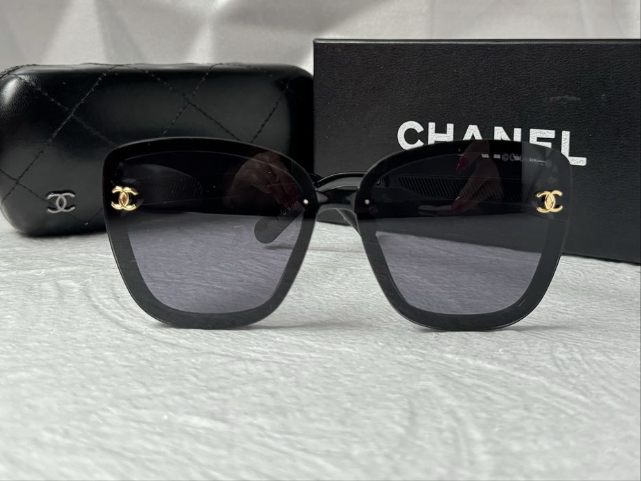 Дамски слънчеви очила  2 цвята черни