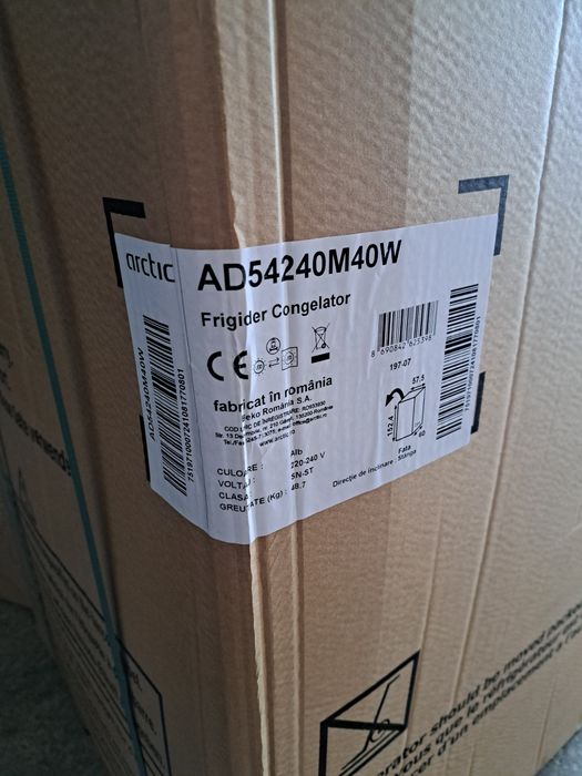 Frigider Arctic  2 usi Nou, Sigilat cu garantie 2 ani