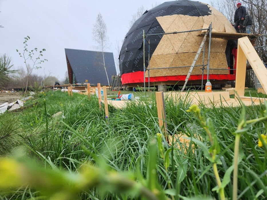 Iglu, Cupola, Dom geodezic, Sfera 82 mp