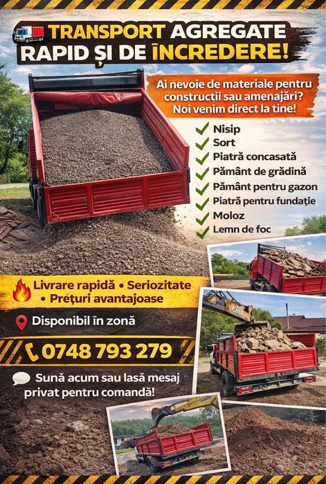 Pamant lemn de foc moloz sort nisip