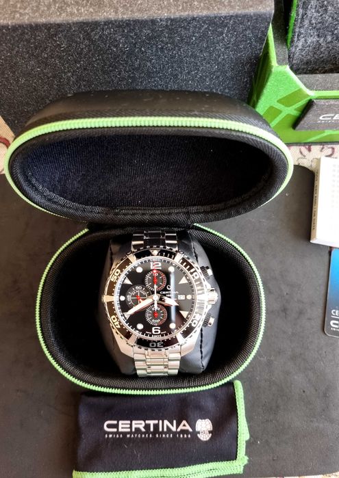 Certina Automatic Chronograph DS Action Diver / Мъжки швейцарски часовник / Автоматичен Хронограф/ C032.427.11.051.00
