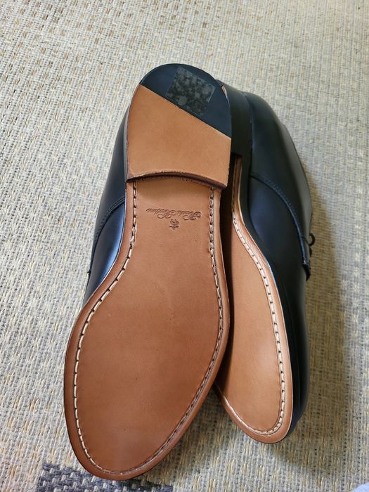 Pantofi negri din piele Brooks Brothers noi măsura 9 1/2 D