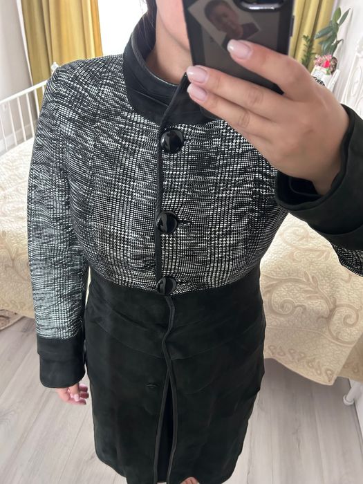 Кожаная куртка женская