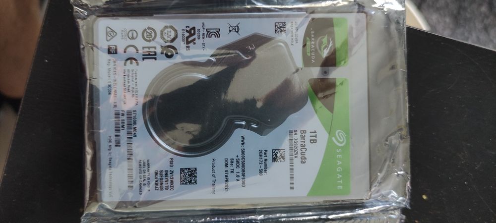 SIGILAT HDD Laptop Seagate Barracuda 1TB SATA3 7200RPM 128MB 7mm