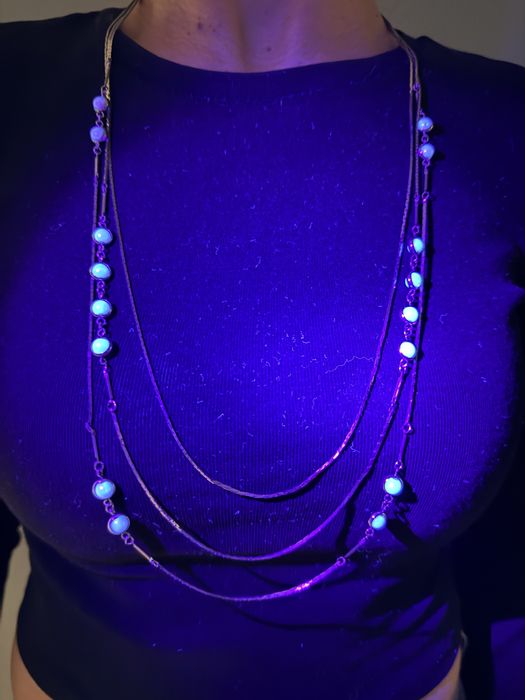 Колие с естествени перли