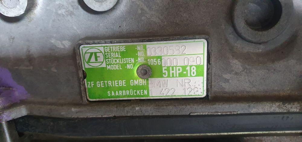 Акпп   5hp18    BMW  528