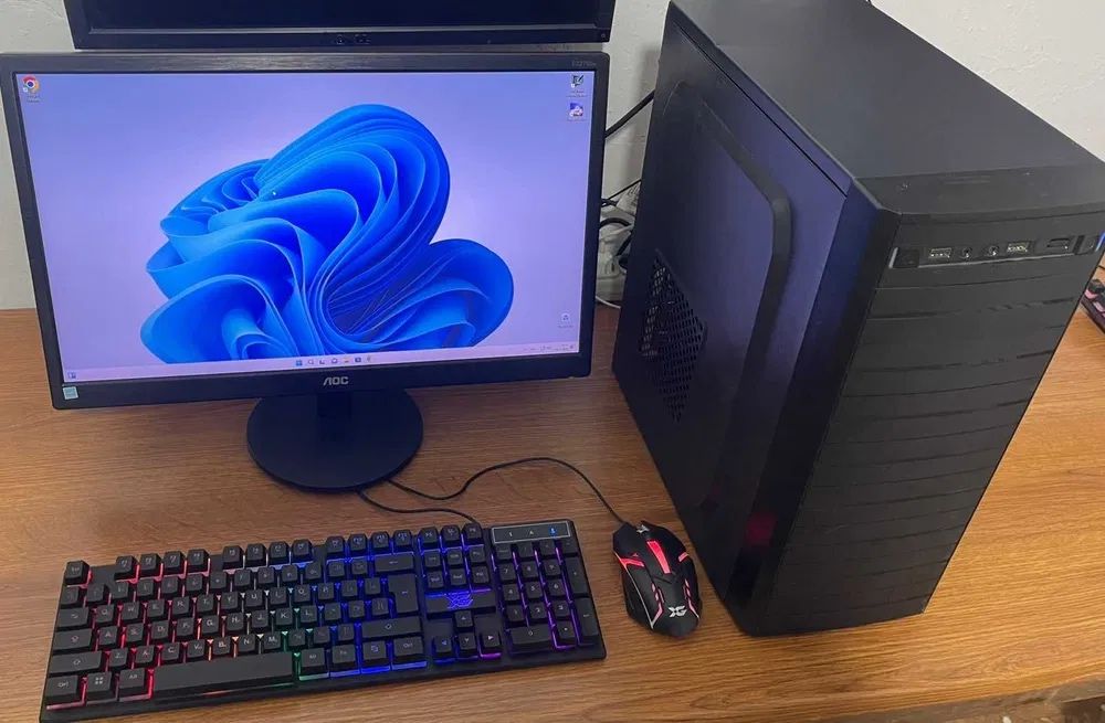 Игровой Пк i3-10100,GTX1070,12gb озу, игровой компьютер