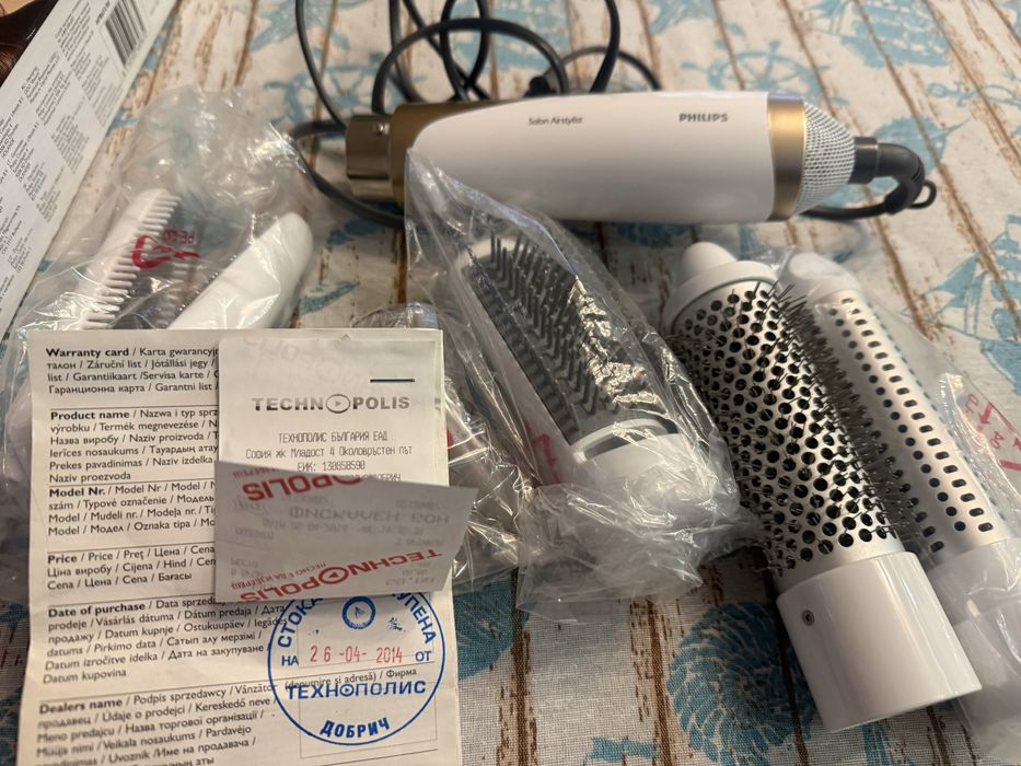 фен-четката Philips Salon Airstylist Pro (модел HP8651)