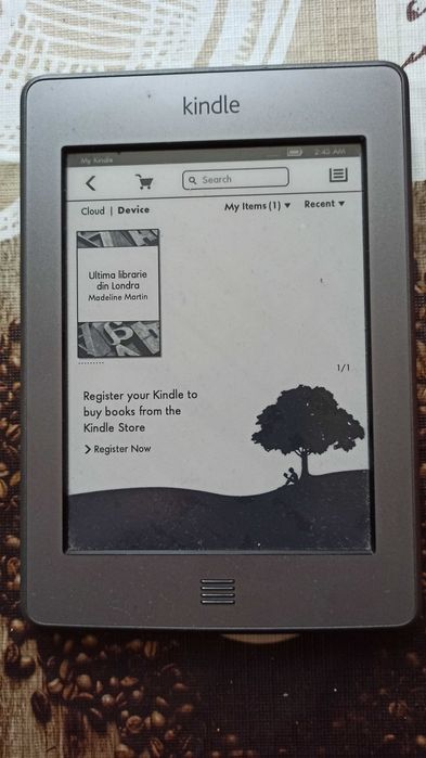 eBook Reader(Carte Electronica) Kindle + coperta ,stare perfecta
