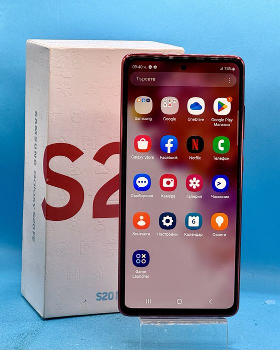 Samsung Galaxy S20 FE, Dual SIM, 128GB, 6GB RAM, 5G, Cloud Red