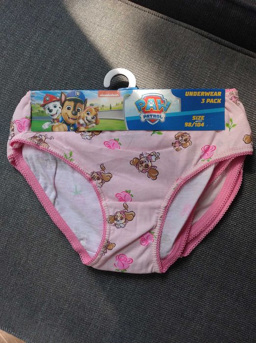 Бельо за момиче, р. 98-104. Розови, paw patrol