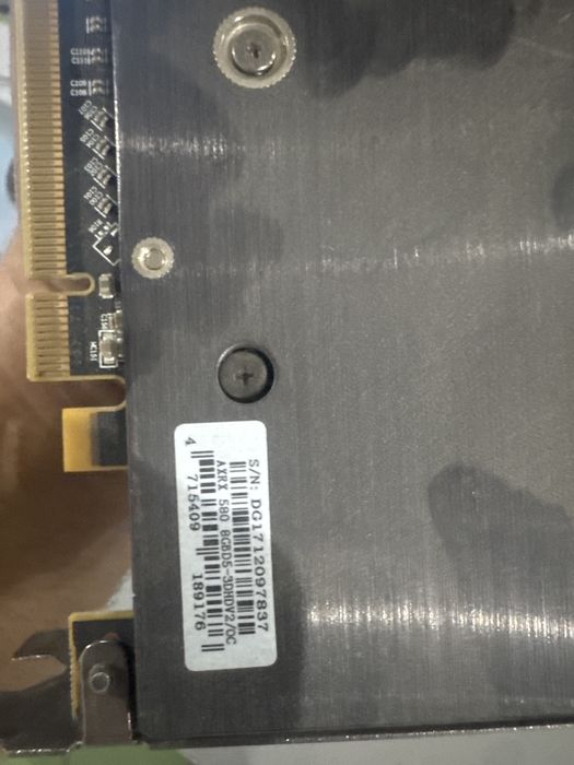 Видеокарта Radeon RX580 8gb