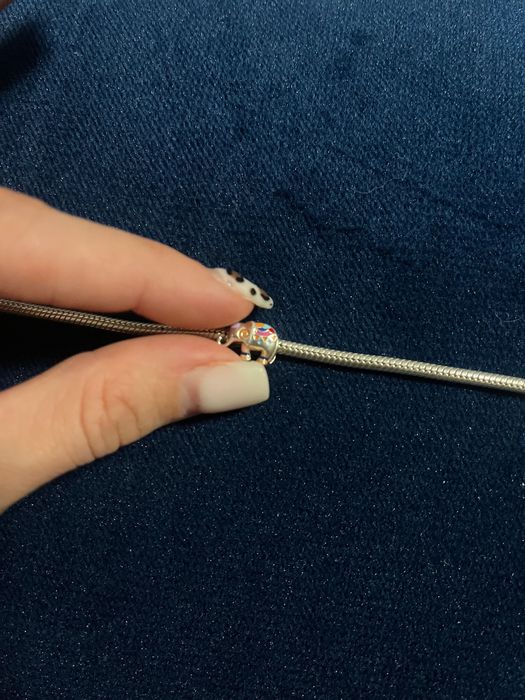 Сребърна гриван тип Пандора (snake chain)925