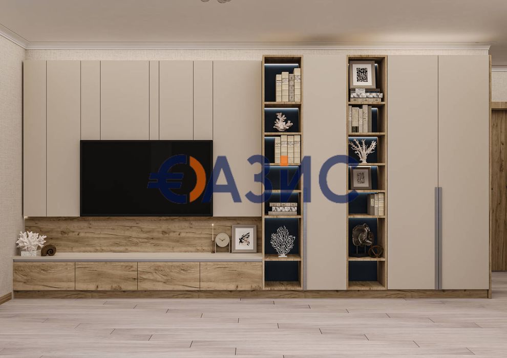 Апартамент с 2 спални в новия комплекс "Casa Del Sol Boutique", Слънчев бряг, 108.47 кв. м, #34208760