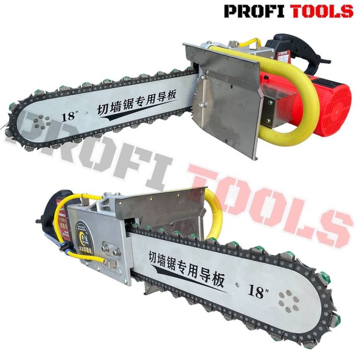 Эл пила алмазная цепная по бетону 350мм 220в 3800вт