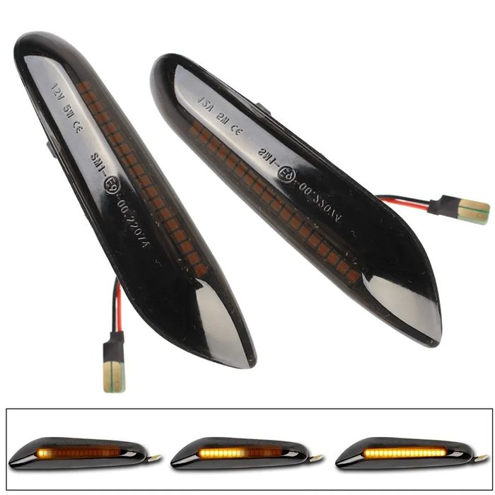 Set semnalizari dinamice BMW seria 1/3/5 X1 X3 E46 E90 E91 E60 E61 E87
