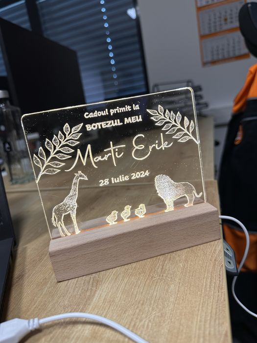 Lampa de Veghe Personalizata