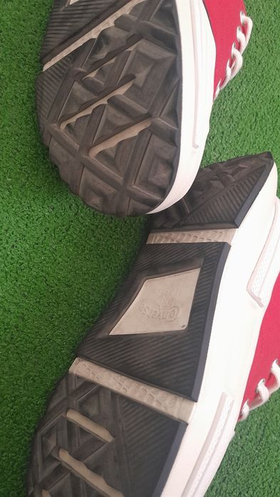 Дамски кецове Converse дебела подметка червени оригинални