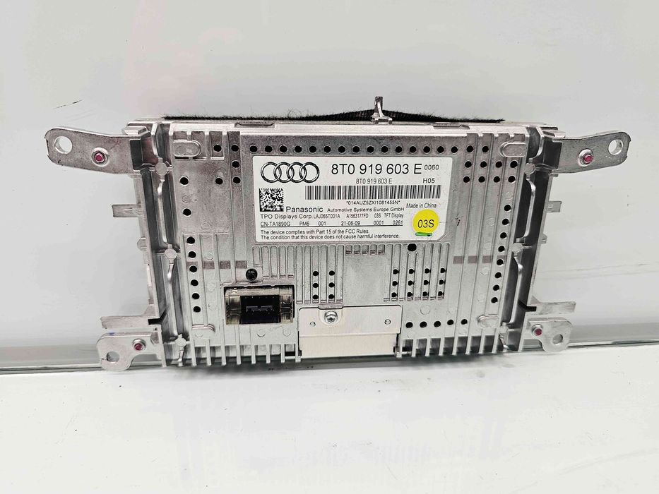Display bord Audi A4 (8K2, B8) [Fabr 2008-2015] 8T0919603E