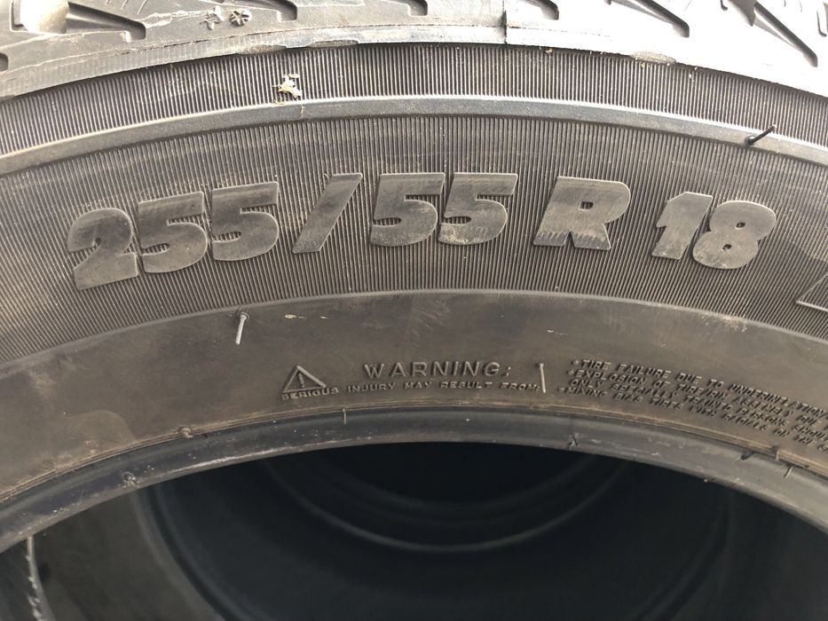 255/55/18 б/у из Германии