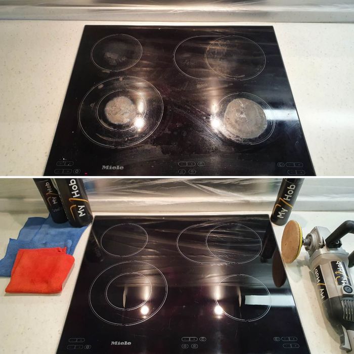 Полировка кухонных плит