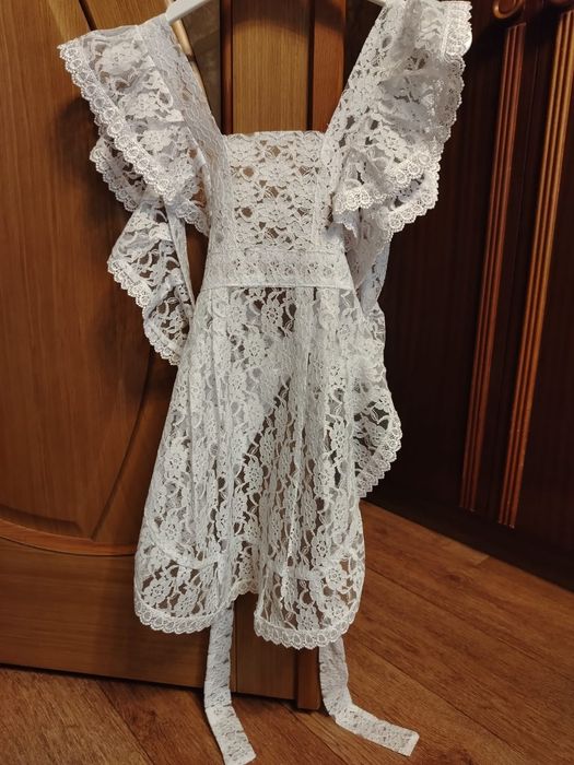 Школьное платье и фартук