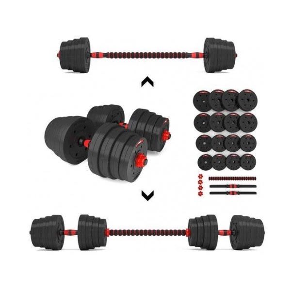 Дъмбели с крив и прав  лост   Комплект разпродажба 20 кг 30 кг 40 кг