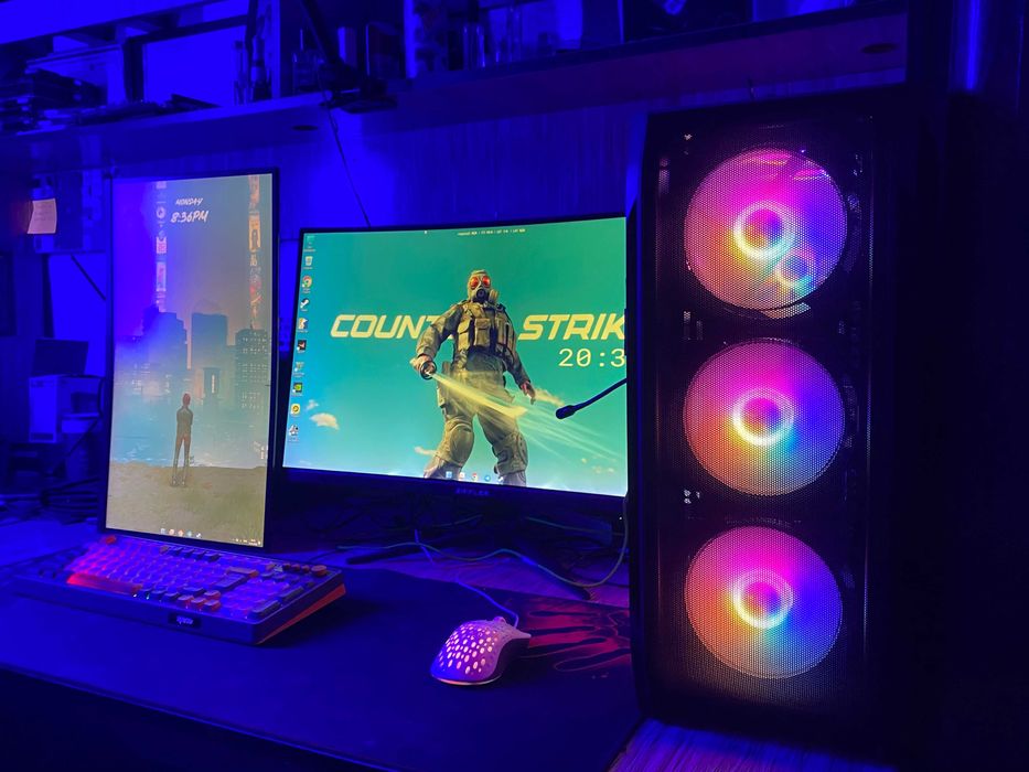 Жуда Кучли Компютер Ryzen 5 / RTX 2060 / 500GB NVME / 27 200ГЦ