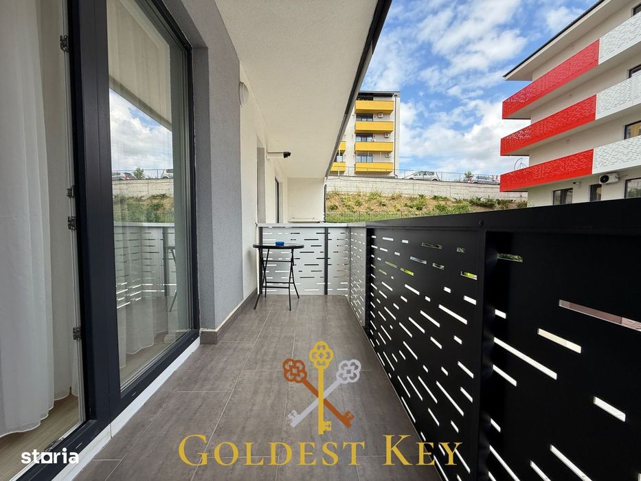 Apartament modern de 51 mp cu 2 camere, balcon si parcare