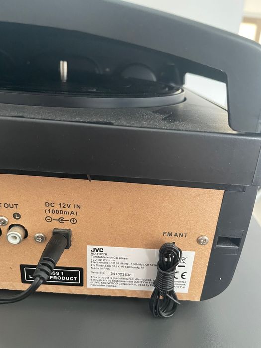 JVC Pickup Si DVD player