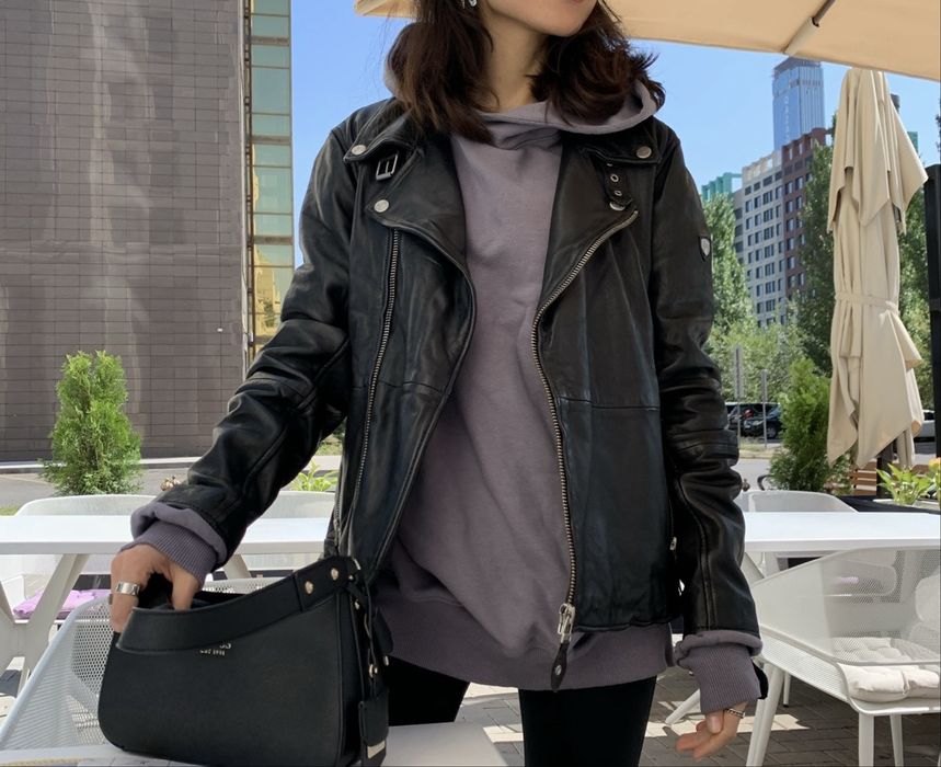 Куртка из натуральной кожи