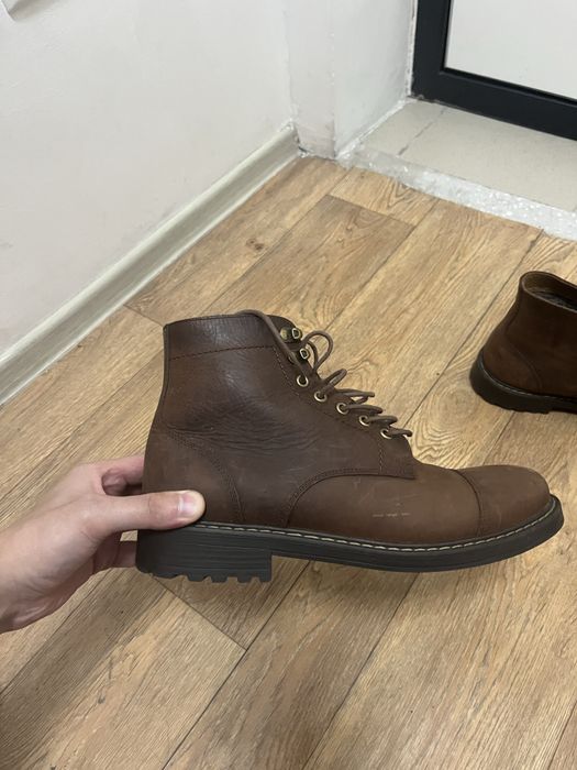 Зимние Ботинки коричневый (Cap Toe), 42 размер