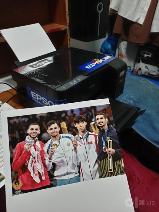 EPSON  3100 COPYA SKANERli rangli HD FOTO PRINTER dyuzi 100%  idialni
