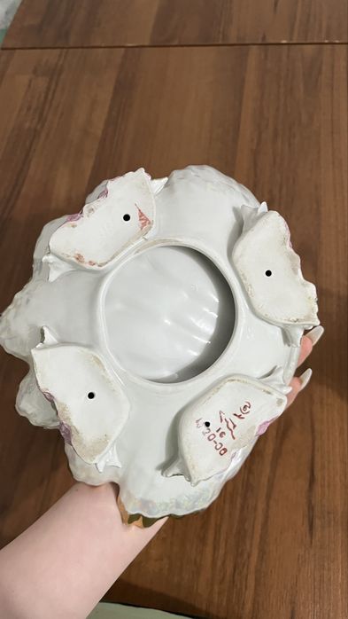 Фарфоровая Конфетница СССР Ракушка