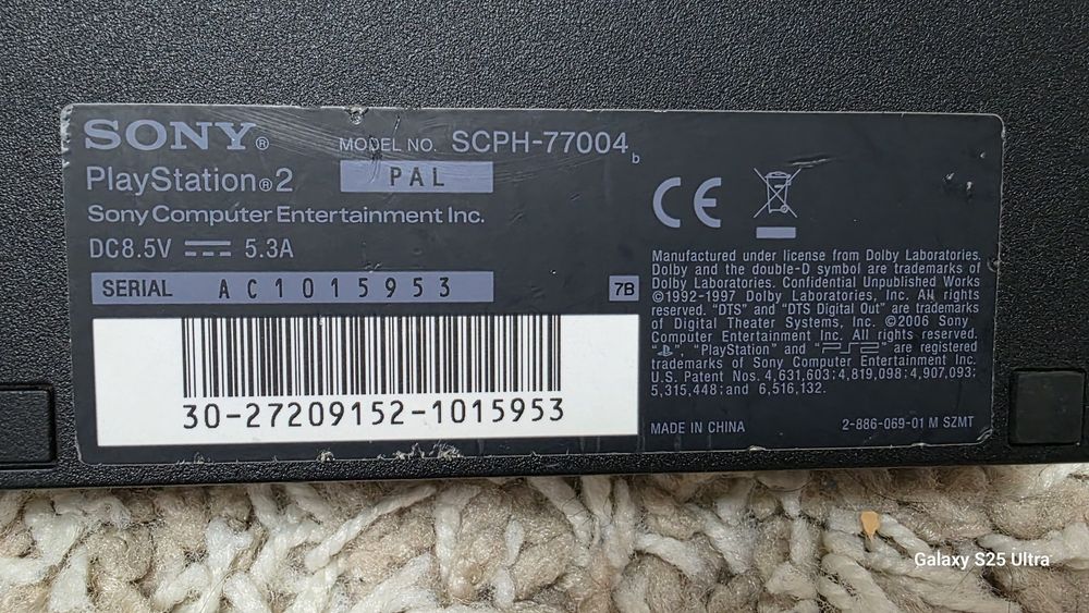 Sony PlayStation 2 slim SCPH-77004 PS2