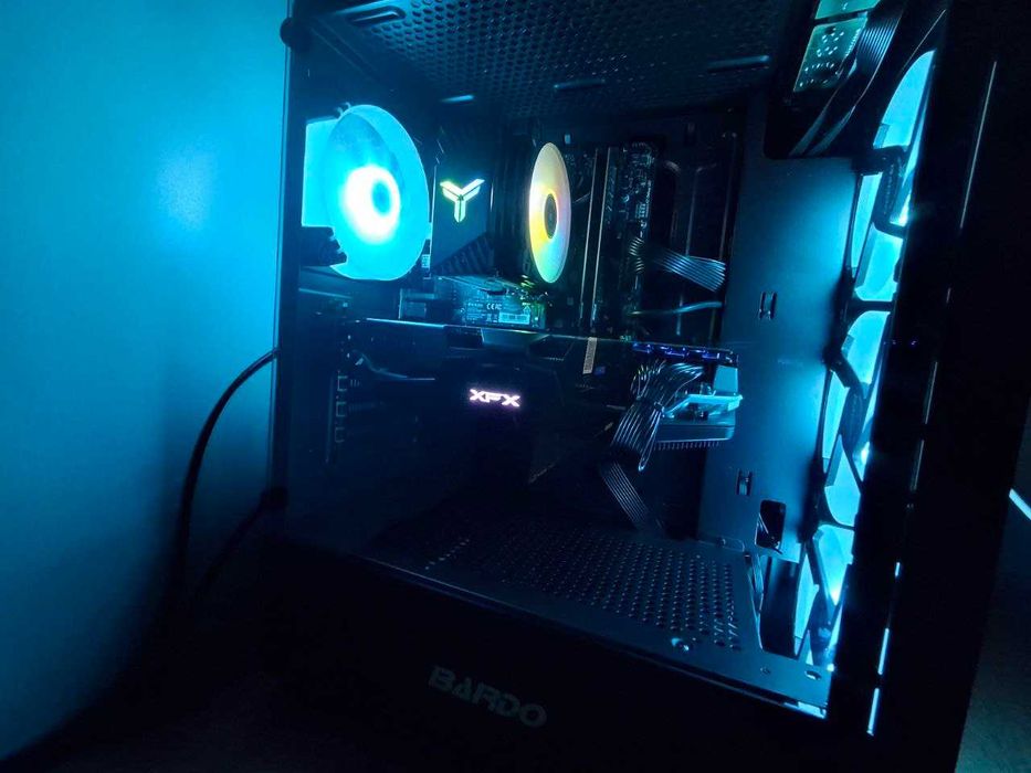 Мощный игровой компьютер rx5700xt аналог Rtx 3060 Oyin uchun kompyuter