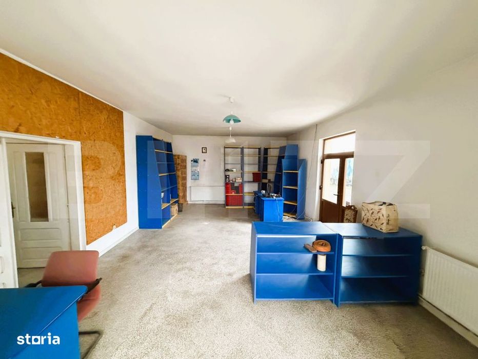 Spatiu comercial si hala de inchiriat, 215 mp, teren 2500 mp, zona Bos
