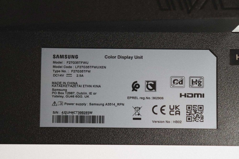 (Ofertă de Crăciun!)  !NOU!  Monitor Gaming Samsung 27" – 144Hz, 1ms