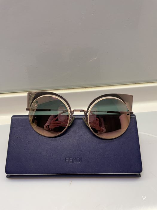 Vand ochelari Fendi roz oglinda