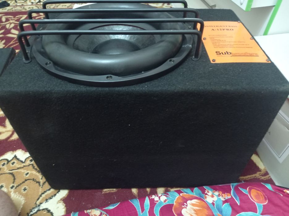 Активный сабвуфер (со встроенным усилителем). Inteligent Bass A-12PRO.