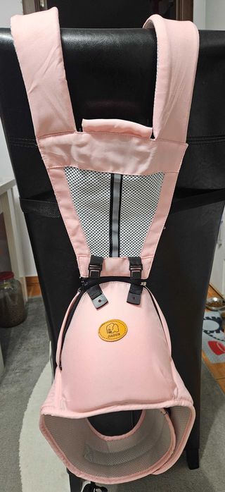 Vand marsupiu / portbebe rezistent, roz