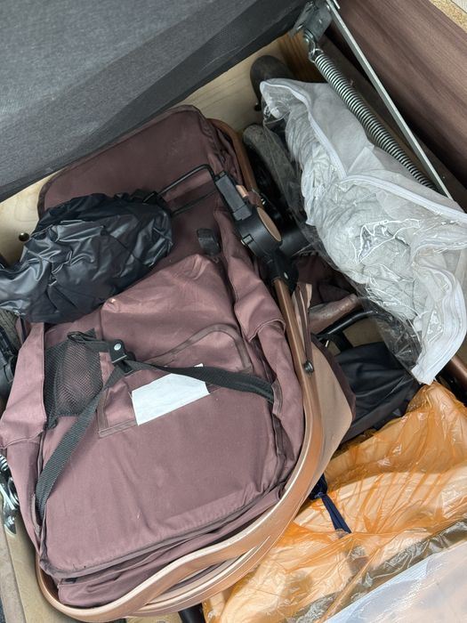 детский коляска 2в1